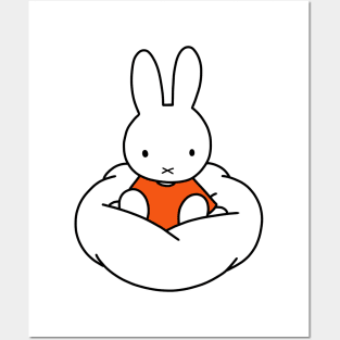 Miffy on a Cloud Posters and Art